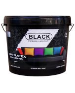 Painting "BLACK MattLatex" latex