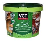 Wood varnish for exterior and interior works "VGT"